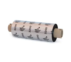 ZEBRA TTR-Band 3200 - 84 mm (1 Stück) / wachsauflösend / 84 mm / 74 m / außen / 0,5 Zoll / 1 Stück