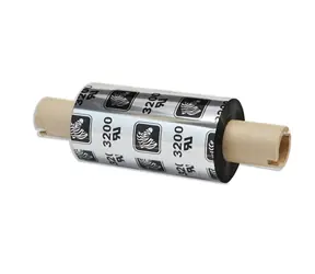 ZEBRA TTR-Band 3200 - 64 mm (12 Stück) / wachsauflösend / 64 mm / 74 m / außen / 0,5 Zoll / 12 Stück