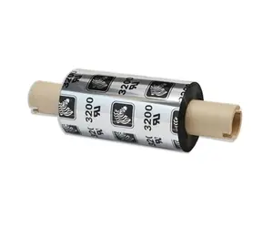 ZEBRA TTR-Band 3200 - 64 mm (1 Stück) / wachsauflösend / 64 mm / 74 m / außen / 0,5 Zoll / 1 Stück