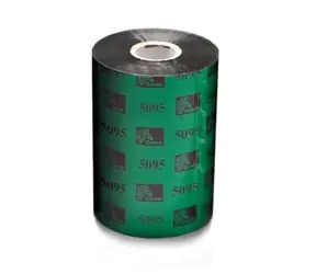 ZEBRA TTR-Band 5095 - 64 mm (12 Stück) / Harz / 64 mm / 74 m / Außenlänge / 0,5 Zoll / 12 Stück