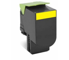 Lexmark 80C2HYE Corporate Toner Gelb / für CX510DE / CX410DE / 3000 Seiten