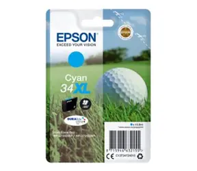 Epson Singlepack Cyan 34XL Durabite Ultra Ink azurová