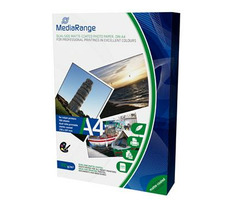MediaRange A4 doppelseitiges mattes Fotopapier 100 Blatt 140g/Tinte