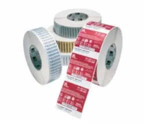ZEBRA Z-Select 2000D Thermoetiketten 50,8 x 38,1 mm (20 Rollen) / Durchm. Rolle 50mm / Durchm. Hülsen 19 mm / 250 Stück / 20 Rollen