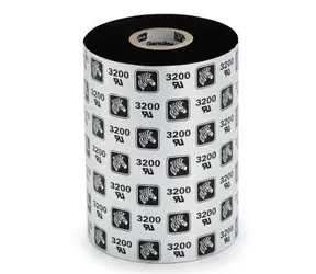 ZEBRA TTR-Band 3200 - 110 mm (1 Stück) / wachsauflösend / 110 mm / 74 m / außen / 0,5 Zoll / 1 Stück