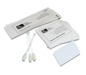 ZEBRA ZXP 7 Reinigungsset für ZXP 7 Drucker / 3 Reinigungskarten / 12 Tupfer / 12 Zuführungen 