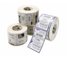 ZEBRA Z-Select 2000D Thermoetiketten 25 x 76 mm (1 Rolle) / Durchm. Rolle 127mm / Durchm. Kerne 25,4mm / Perforation / 930 Stück / 1 Rolle