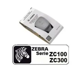 ZEBRA Farbband schwarz für die Modelle ZC100 und ZC300 / Druck von 2000 Karten