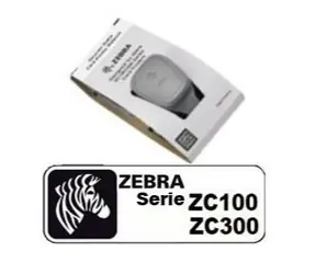 ZEBRA Malband weiß für die Modelle ZC100 und ZC300 / druckt 1500 Karten