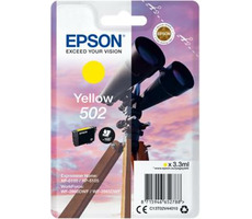 Epson 502 Originalpatrone gelb / für XP-5100 und XP-5105 / 3,3ml