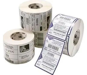 ZEBRA Z-Perform 1000D Papieretiketten 100 x 150 mm / Kern 76 mm (3") / Rollendurchmesser 200 mm / 1020 Stück / 4 Rollen