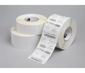 ZEBRA Z-Perform 1000D Thermoetiketten 102 x 102 mm / Durchm. Rolle 127mm / Durchm. Hülsen 25,4 mm / 700 Stück / 12 Rollen