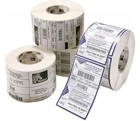 ZEBRA Z-Select 2000T Papieretiketten TT 102 x 51 mm (1 Rolle) / 2740 Stück / 1 Rolle
