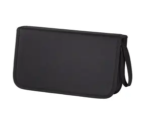 HAMA Wallet Nylon 104 CD-Hülle schwarz