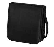 HAMA Nylon-Geldbörsenhülle für 20 CDs, schwarz