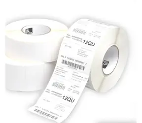 ZEBRA Z-Perform 1000T Selbstklebende Etiketten TT 51 x 25mm / Durchm. Rolle 127mm / Durchm. Kerne 25,4mm / 2580 Stück / 1 Rolle