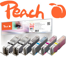 Peach CLI-581XXL kompatibilní cartridge žlutá