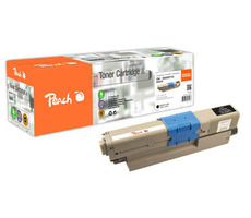 Peach Remanufactured Alternativtoner OKI 46508712 schwarz / für C332 / 3500 Seiten