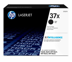 HP 37X Original Toner Schwarz / für HP LaserJet Enterprise M631 & M632 & M633 / 25.000 Seiten