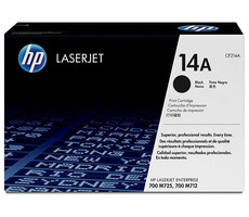 HP 14A Original Toner Schwarz / für HP LaserJet Enterprise 700 M712 & M725 / 10.000 Seiten