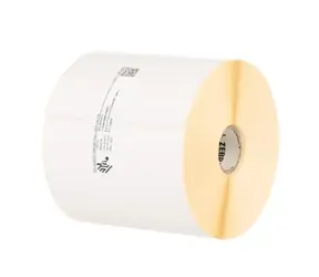 ZEBRA Z-Perform 1000D Thermopapieretiketten 102mm x 165mm / Kern 76mm / 990 Etiketten/Rolle / Packung mit 1 Stück