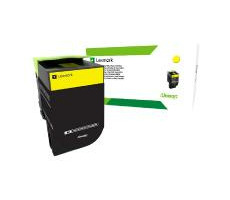 Lexmark 702HYE Corporate Hochleistungs-Tonerkartusche Gelb / 3.000 Seiten