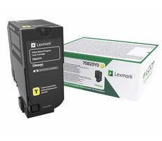 Lexmark 75B20Y0 Mehrweg-Tonerkartusche Gelb / für Lexmark CS727de & CX727de & CS728de / 10.000 Seiten