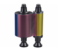 Evolis Farbband (YMCKO) für Badgy100- und Badgy200-Drucker - bis zu 100 Karten