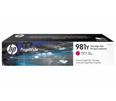 HP Original Tintenpatrone 981Y lila / für HP PageWide Enterprise Color 556dn & 556xh / 185ml