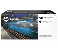 HP Original Tintenpatrone 981Y schwarz / für HP PageWide Enterprise Color 556dn & 556xh / 343,5ml