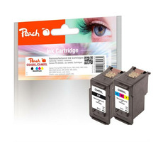 Peach Alternativpatrone Canon CL-545XL & CL-546XL Multipack / Pixma MG2450/ MG2550/ MG2555 / 18 & 17 ml