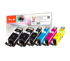 Peach PGI-520 MultiPack PLUS alternative Tintenpatrone