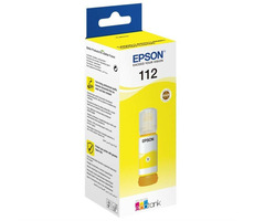 Epson Originaltinte Nr. 112 gelb / für EcoTank L6490 & L6460 / 6.000 Seiten