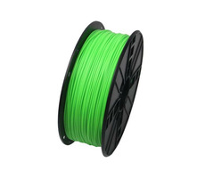 Gembird 3DP-PLA1.75-01-FG Filament PLA fluoreszierend grün / Schnur für 3D-Drucker / PLA / 1,75 mm / 1 kg