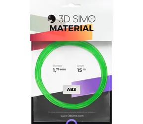 3DSimo Filament ABS Transparent (MultiPro/ Kit) 15 m / Durchmesser 1,75 mm / ABS