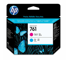 HP 761 (CH646A) Original Druckkopf lila - blau / für HP DesignJet T7100 & T7200