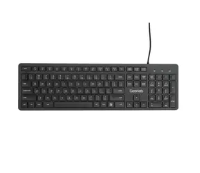 Gearlab G220 US-Layout schwarz / kabelgebundene Tastatur / USB / US-Layout