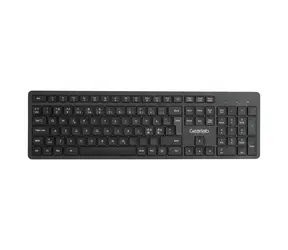Gearlab G220 Wireless Nordic Layout Schwarz / Kabellose Tastatur / USB / Nordic Layout