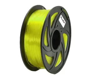 Xtendlan PLA-Filament transparent-gelb / Schnur für 3D-Drucker / PLA / 1,75 mm / 1 kg 