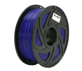 Xtendlan PETG-Filament transparent-lila / Schnur für 3D-Drucker / PETG / 1,75 mm / 1 kg 