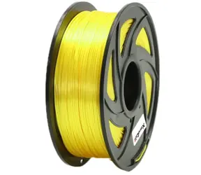 Xtendlan PLA-Filament glänzend-gelb / Schnur für 3D-Drucker / PLA / 1,75 mm / 1 kg 