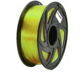 Xtendlan PETG-Filament transparent-gelb / Schnur für 3D-Drucker / PETG / 1,75 mm / 1 kg 