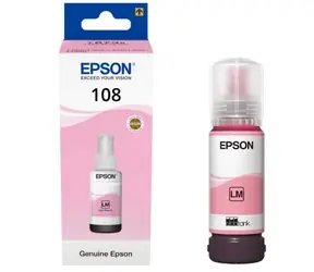 Epson 108 EcoTank Originaltinte hellviolett / für L8050 / 70 ml 