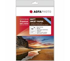 AGFAPHOTO Premium Matt Coated 130g A4 50 Stück / Fotopapier / matt