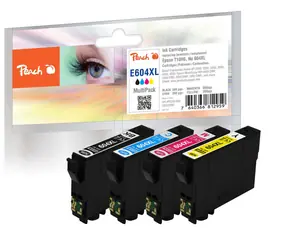 Peach 604XL Alternativpatrone E604 MultiPack / für Expression Home XP-2200 & XP-2205 / 500 & 3x 350 Seiten
