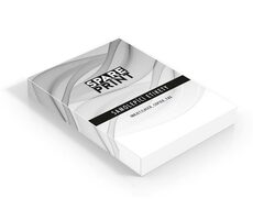 SPARE PRINT Premium Selbstklebeetikett 100 Blatt A4 68 x 36 mm weiß / 1 Etikett - 68 x 36 mm