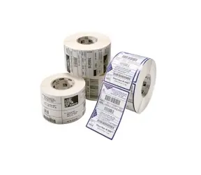 ZEBRA Z-Ultimate 3000T PE Weiße Etiketten 51 x 32 mm (10 Rollen) / Rolle 127 mm / Rolle 76 mm / 4295 Stück / Packung 10 Rollen