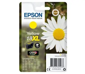 Epson Tinte 18XL / Originalpatrone / 6,6 ml / Gelb