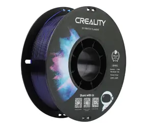 Creality Filament CR-PETG transparent blau / Filament für 3D-Drucker / PETG / 1,75mm / 1kg