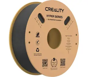 Creality Hyper PLA Filament schwarz / Filament für 3D-Drucker / Hyper PLA / 1,75 mm / 1 kg